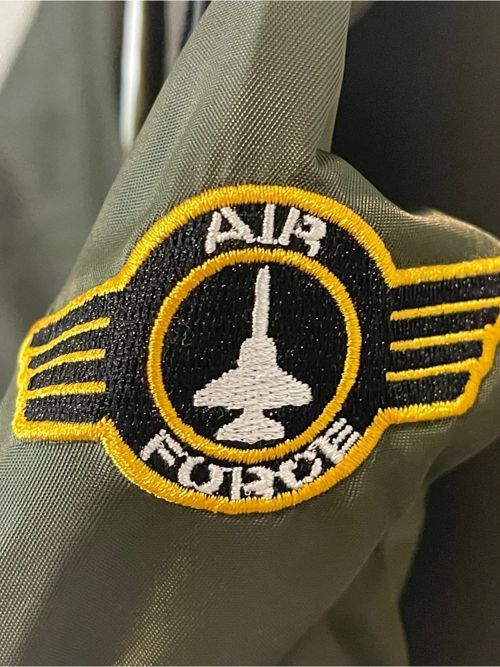 Air Force Fighter Pilot Costume Kids Green Flight Suit Jumpsuit Patches